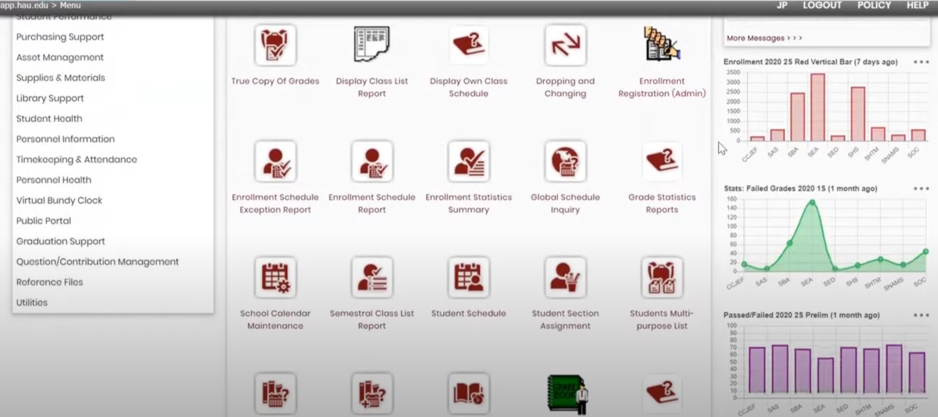 Campus-ERP - School management system with data analytics and ERP functionalities.